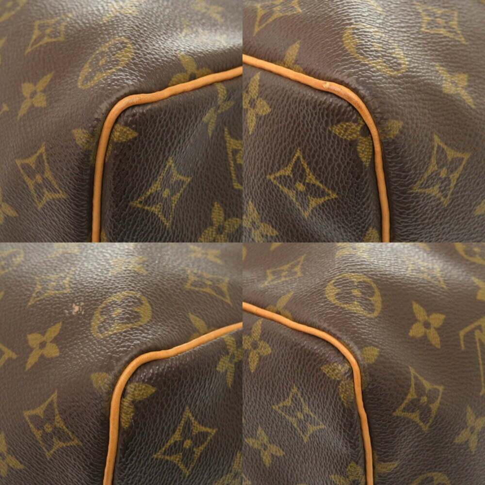 LOUIS VUITTON Authentic Brown Monogram Keepall 50 Boston Bag - Picture 5 of 11